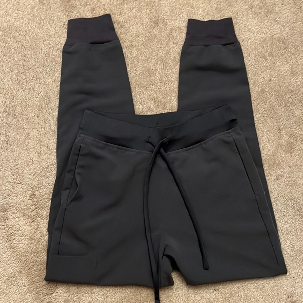 Mandala scrub pants pewter grey size xxs petite